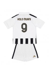 Juventus Randal Kolo Muani #9 Babyklær Hjemme Fotballdrakt til barn 2026-27 Korte ermer (+ Korte bukser)
